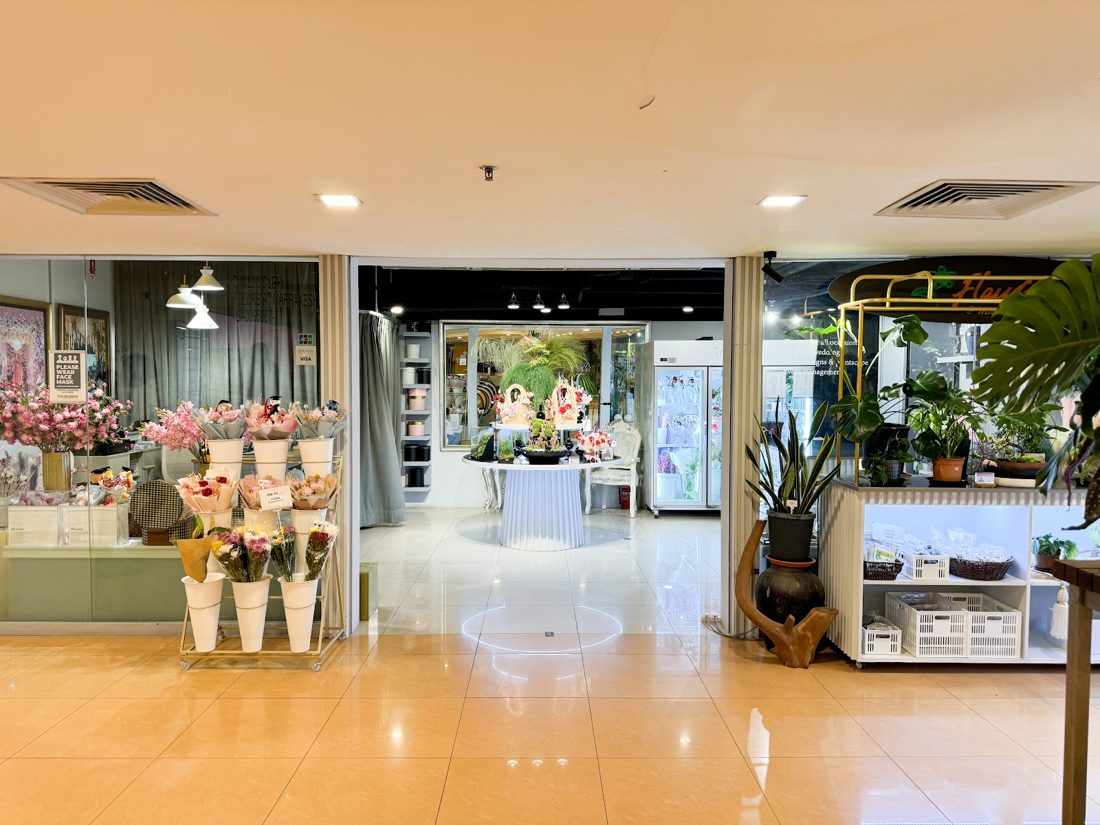 Inside the Fleurs shop
